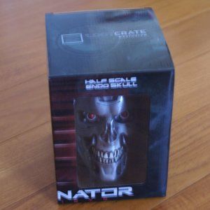 NIB Loot Crate Terminator half scale ENDO Skull